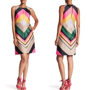 🌹JCrew Bright Multi-colored Sheath Cocktail Dress